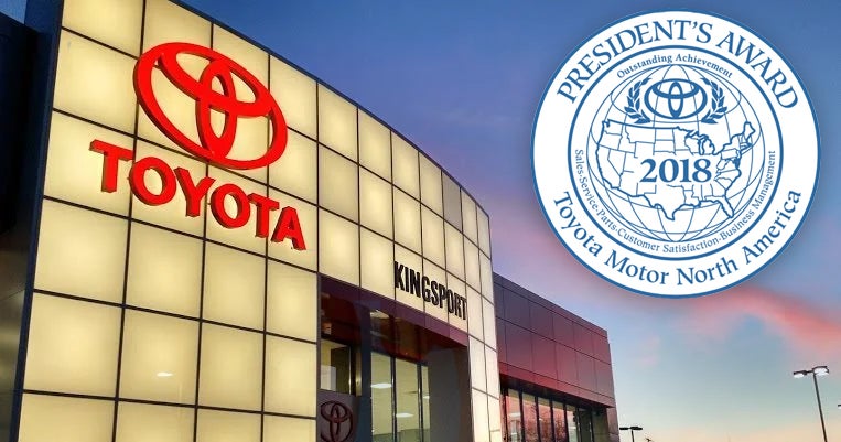 President's Award Winners - Toyota Dealership in Kingsport, TN