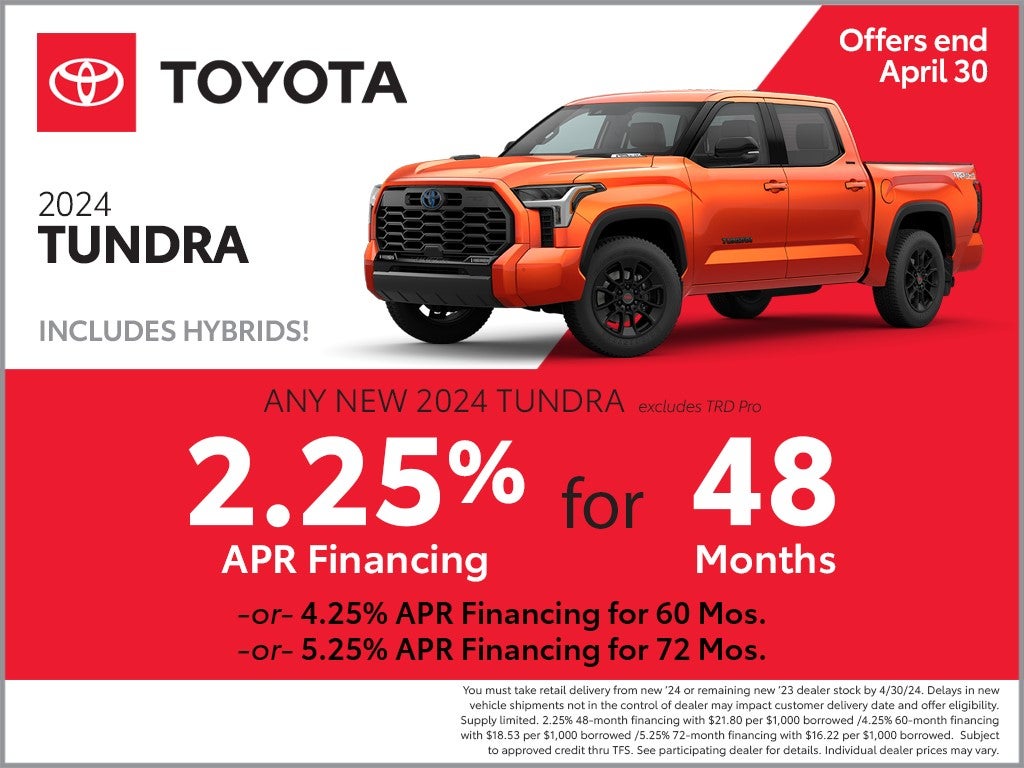 Tundra Financing Offer