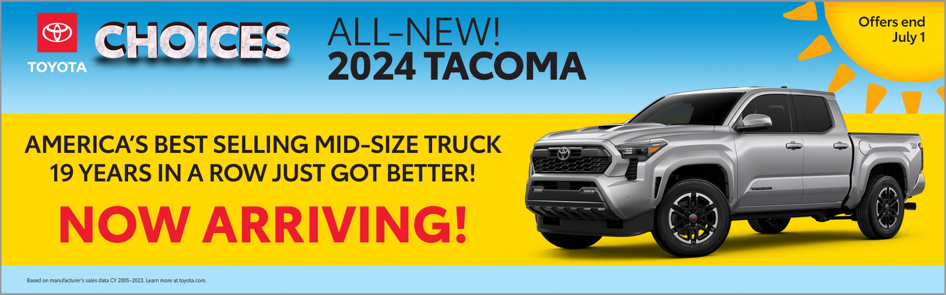 2024 Toyota Tacoma Offer