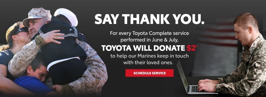 Help Marines Keep In Touch - Toyota of Kingsport
